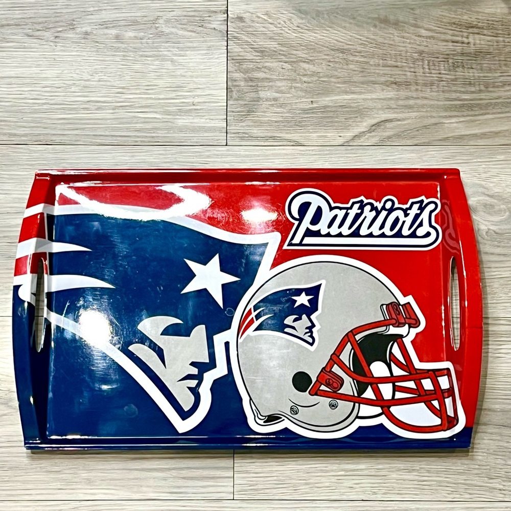 Patriots Red and Blue Serving Tray